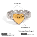 Keepsake Heart Ring