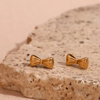 Tiny Bow Studs