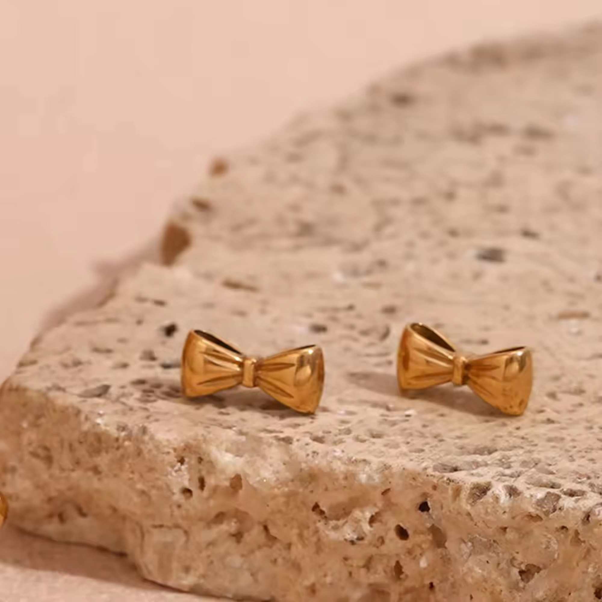 Tiny Bow Studs
