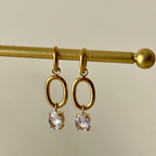 Zircon Drop Dangler