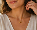 Golden Bloom Duo Necklace