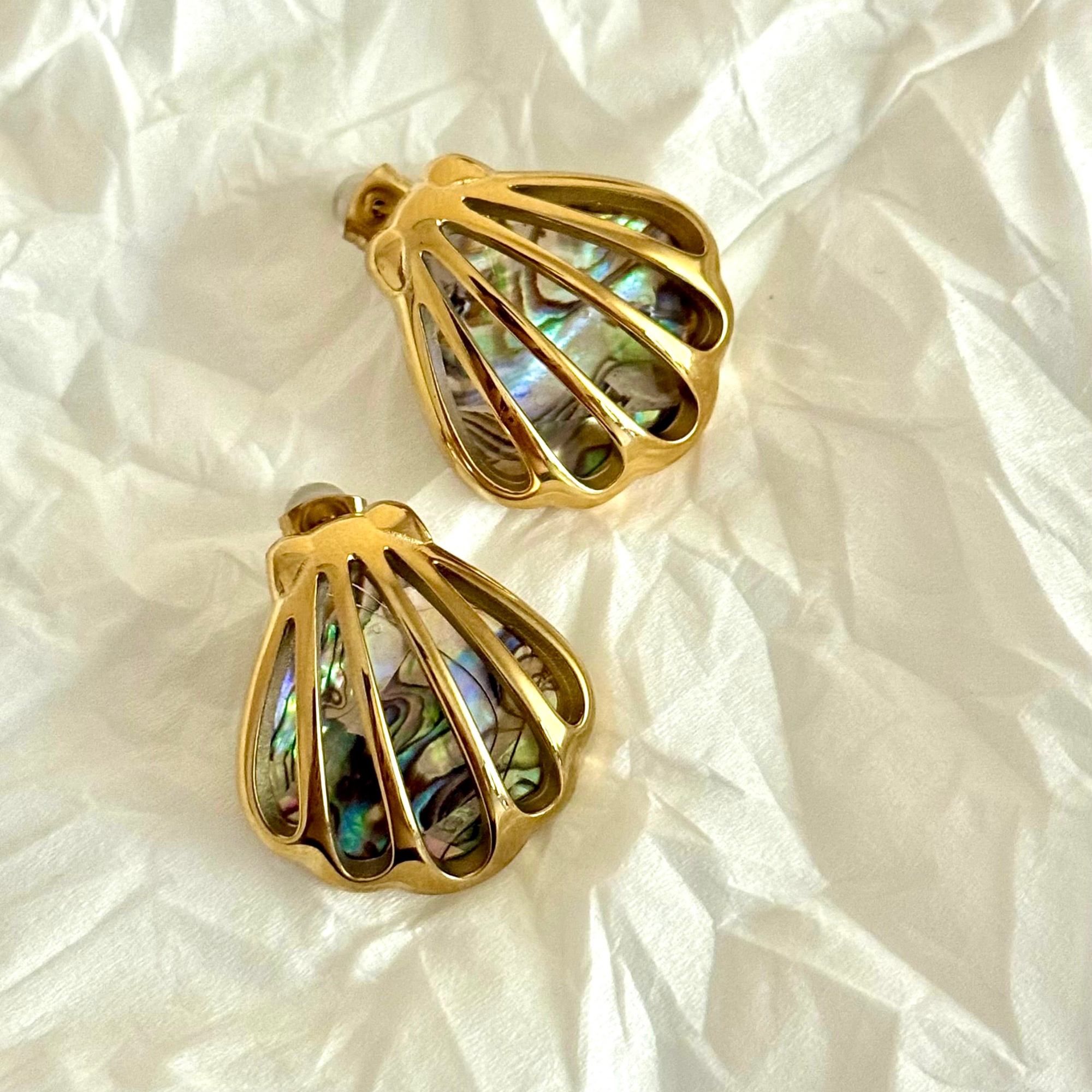 Abalone Shell Studs