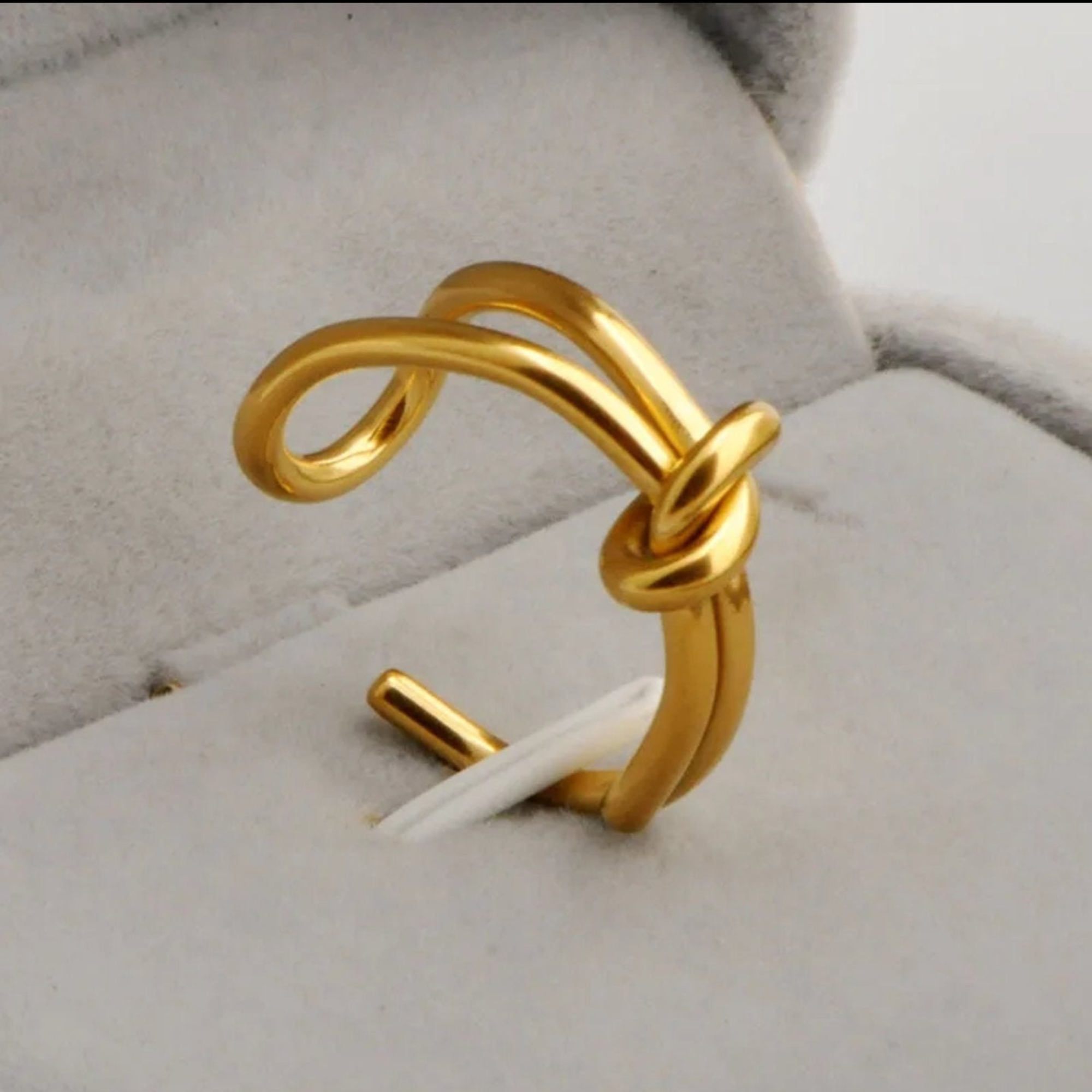 Knotty Adjustable Ring