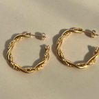 Dual Twist Hoops