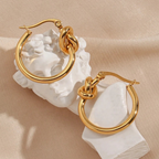 Elene Knot Hoops