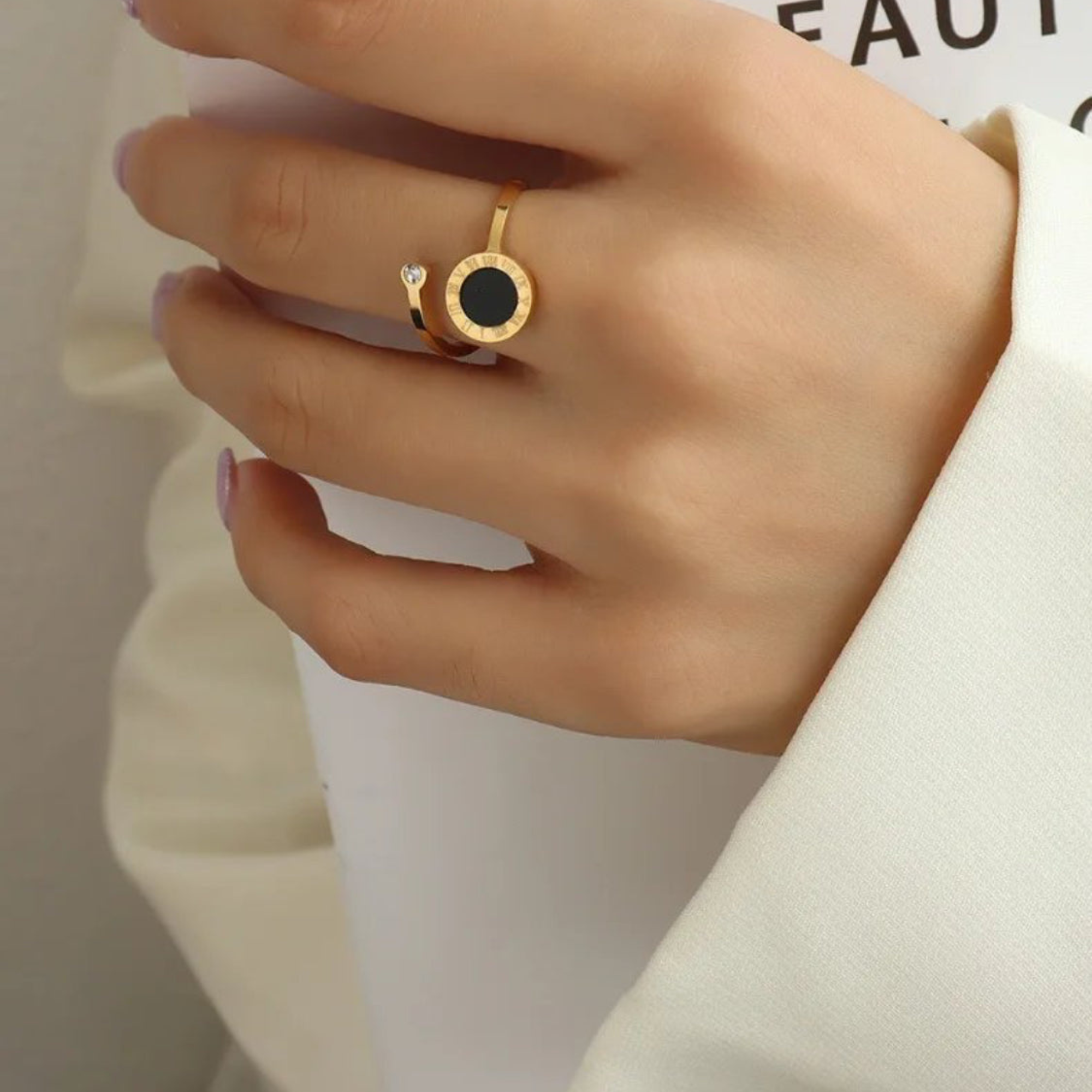 Alexandra Numeral Ring