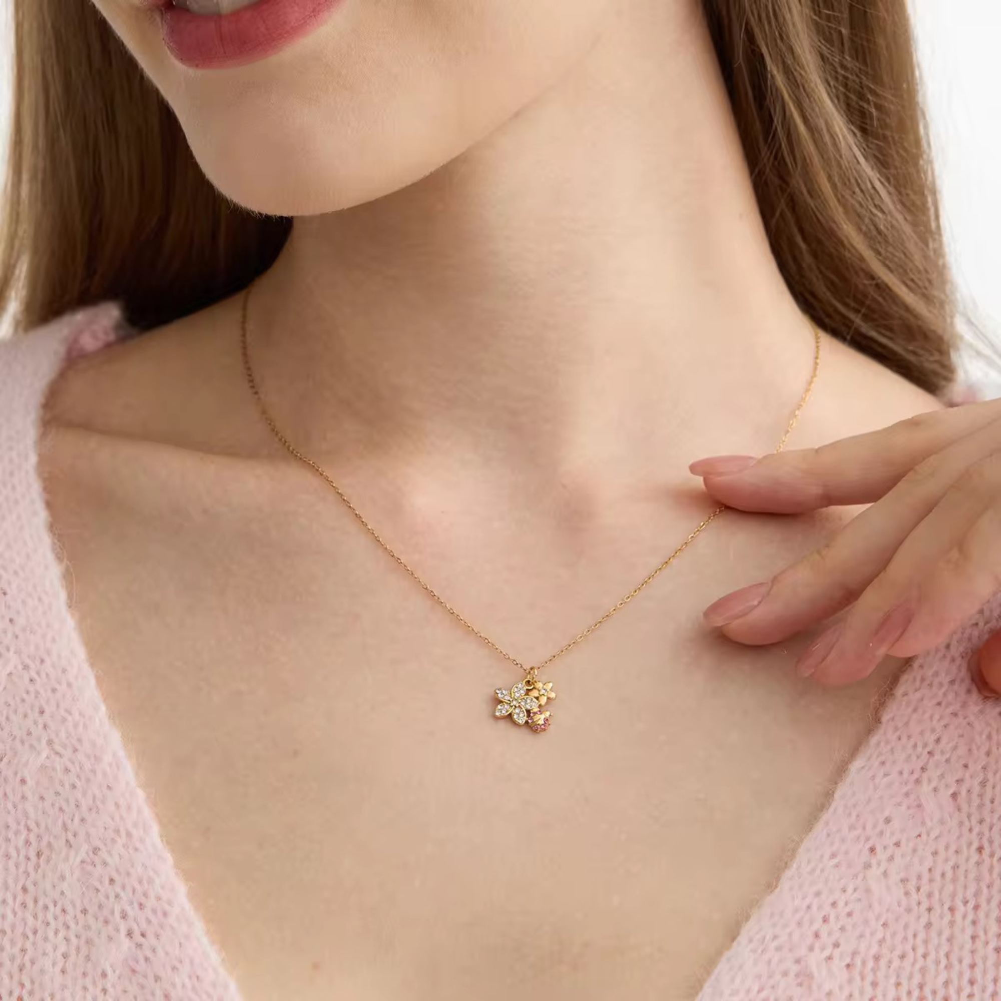Amoura Charm Necklace