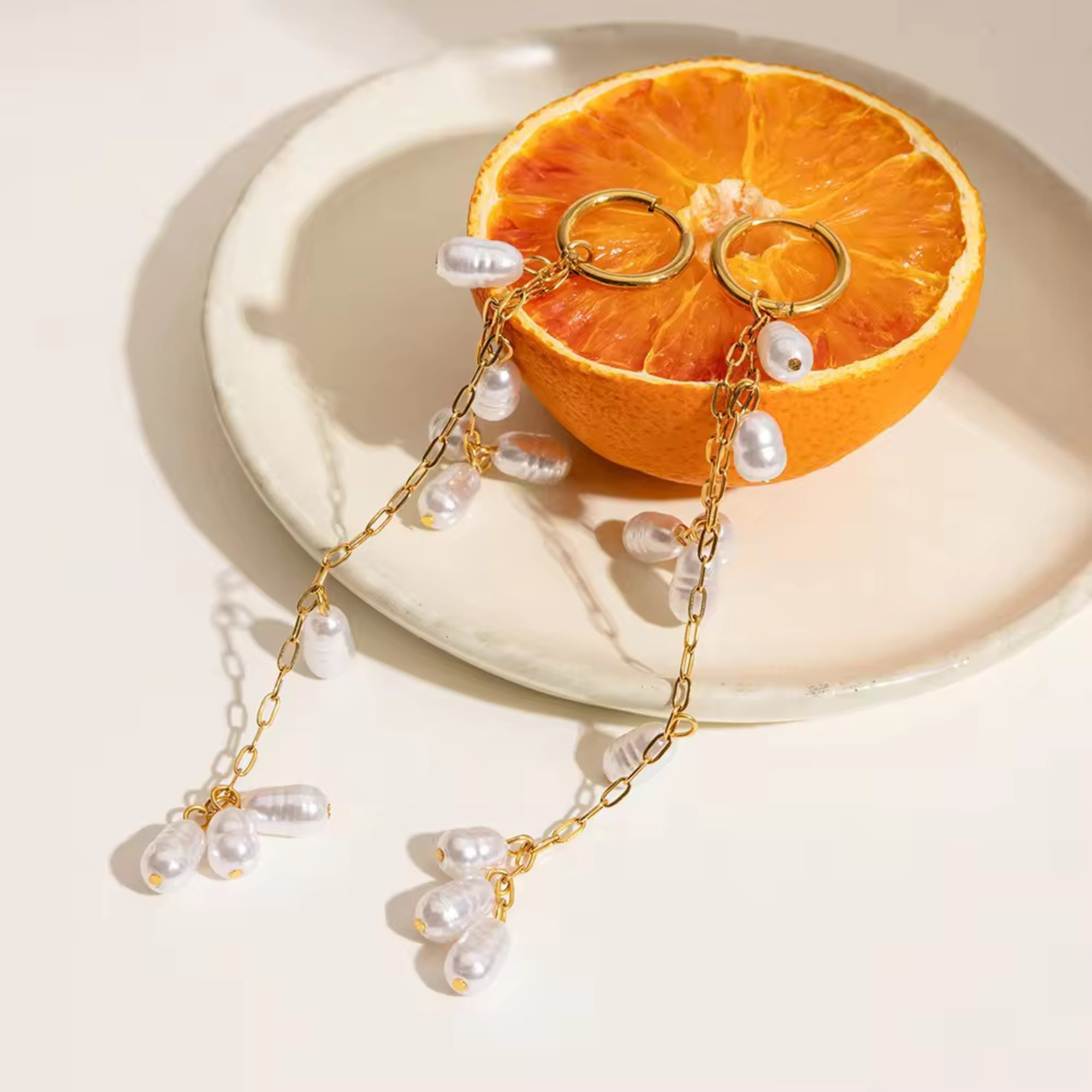 Pearl Fall Earrings