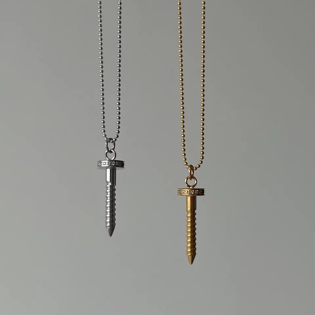 Nina Nail Necklace🎀