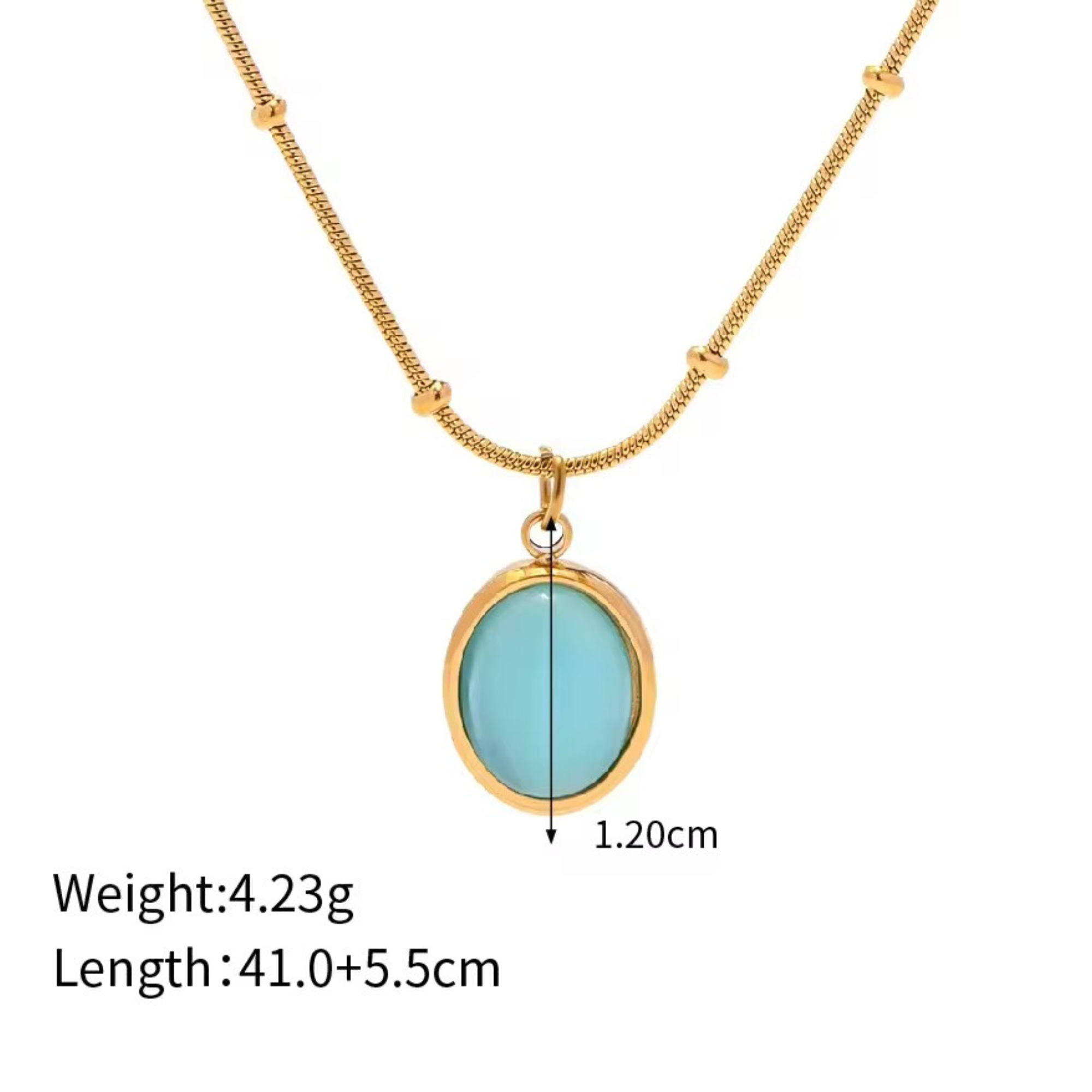 Aqua Aura Necklace