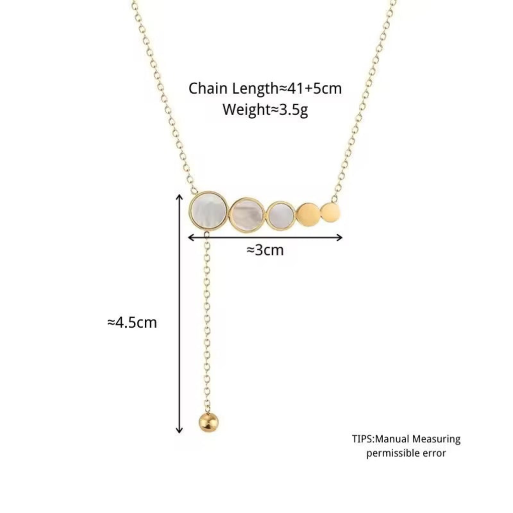 Guilded Phases Necklace