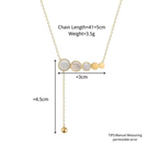 Guilded Phases Necklace