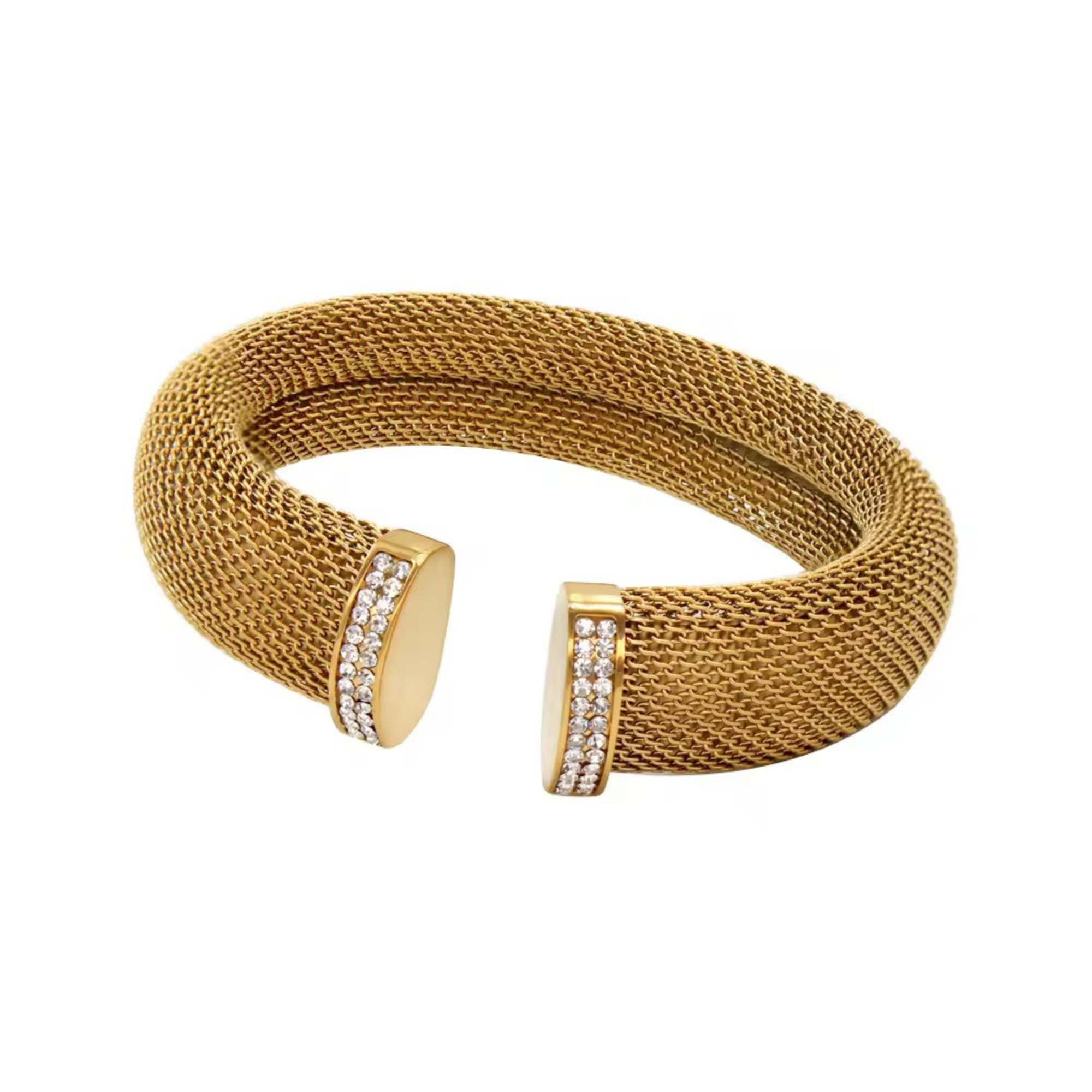 Eureka Mesh Studded Necklace / Bracelet