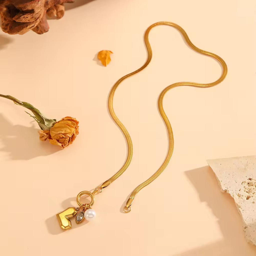Vega Triple Charm Necklace