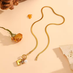 Vega Triple Charm Necklace