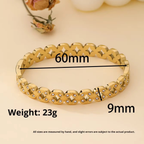 Celeste Crystal Bangle