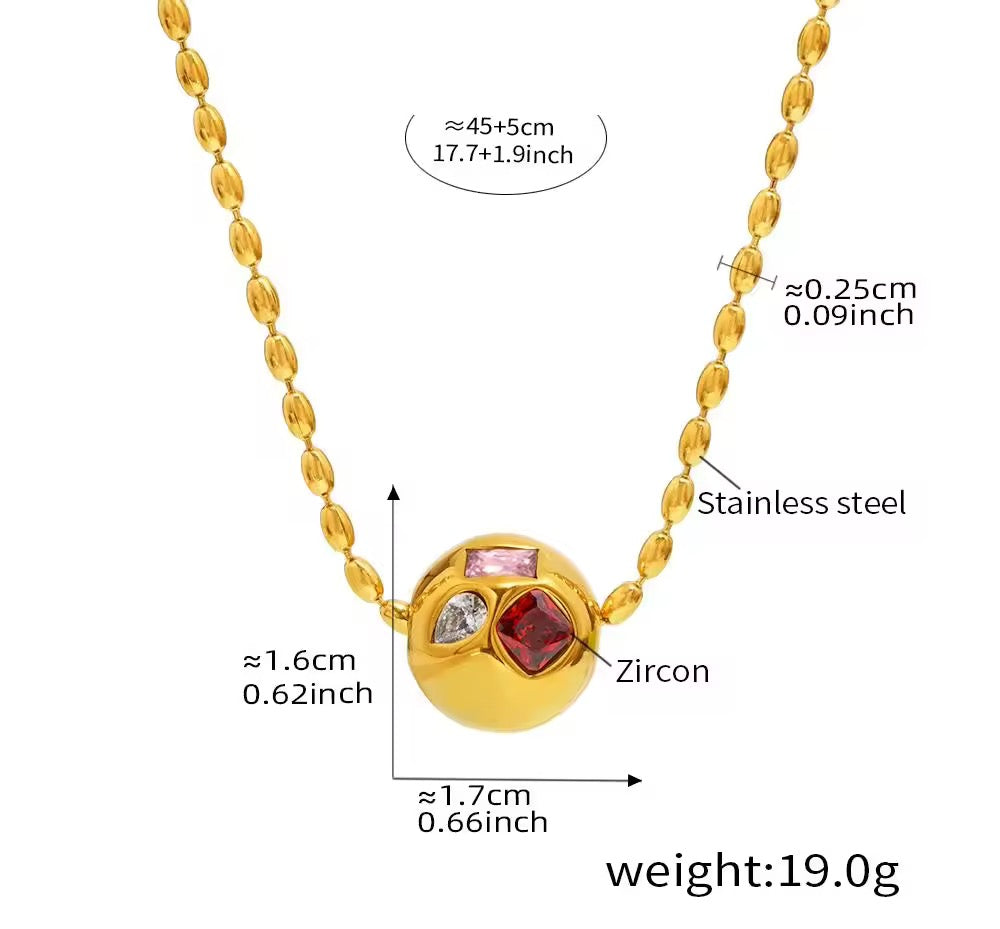 Gemsphere Necklace