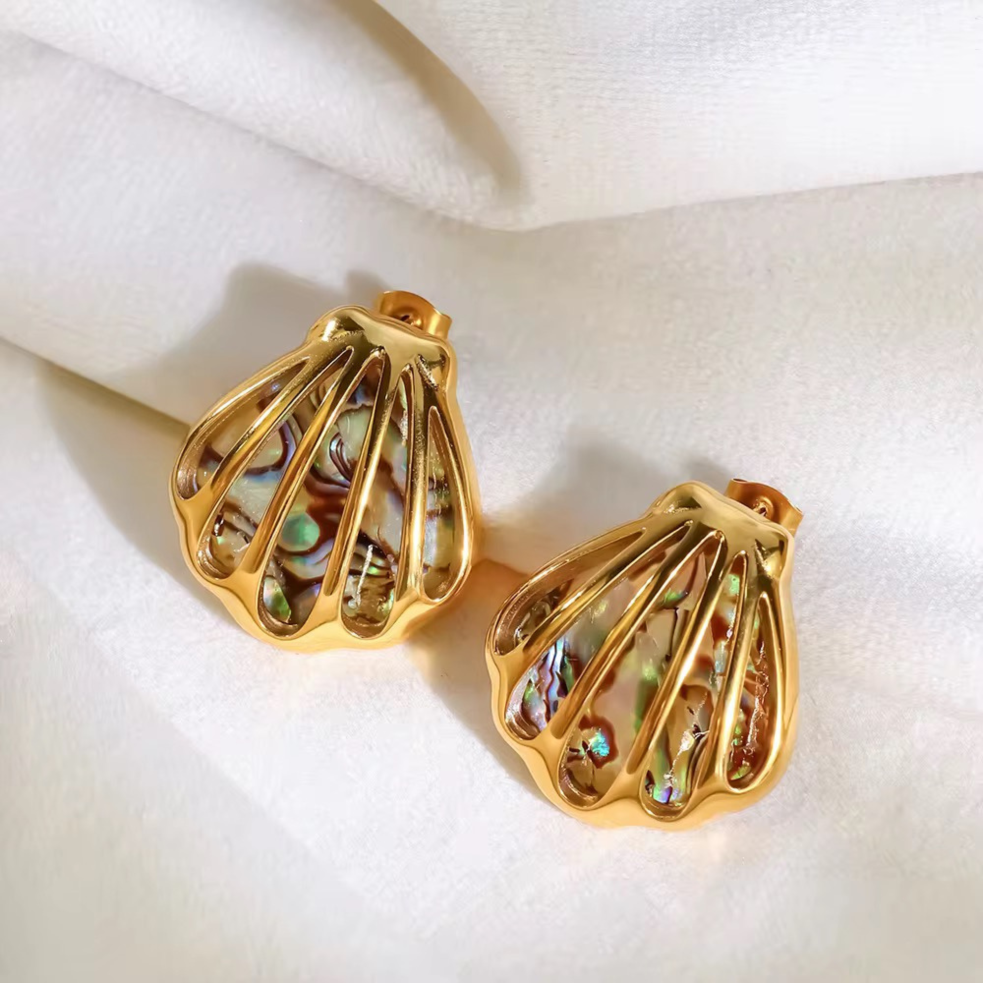 Abalone Shell Studs