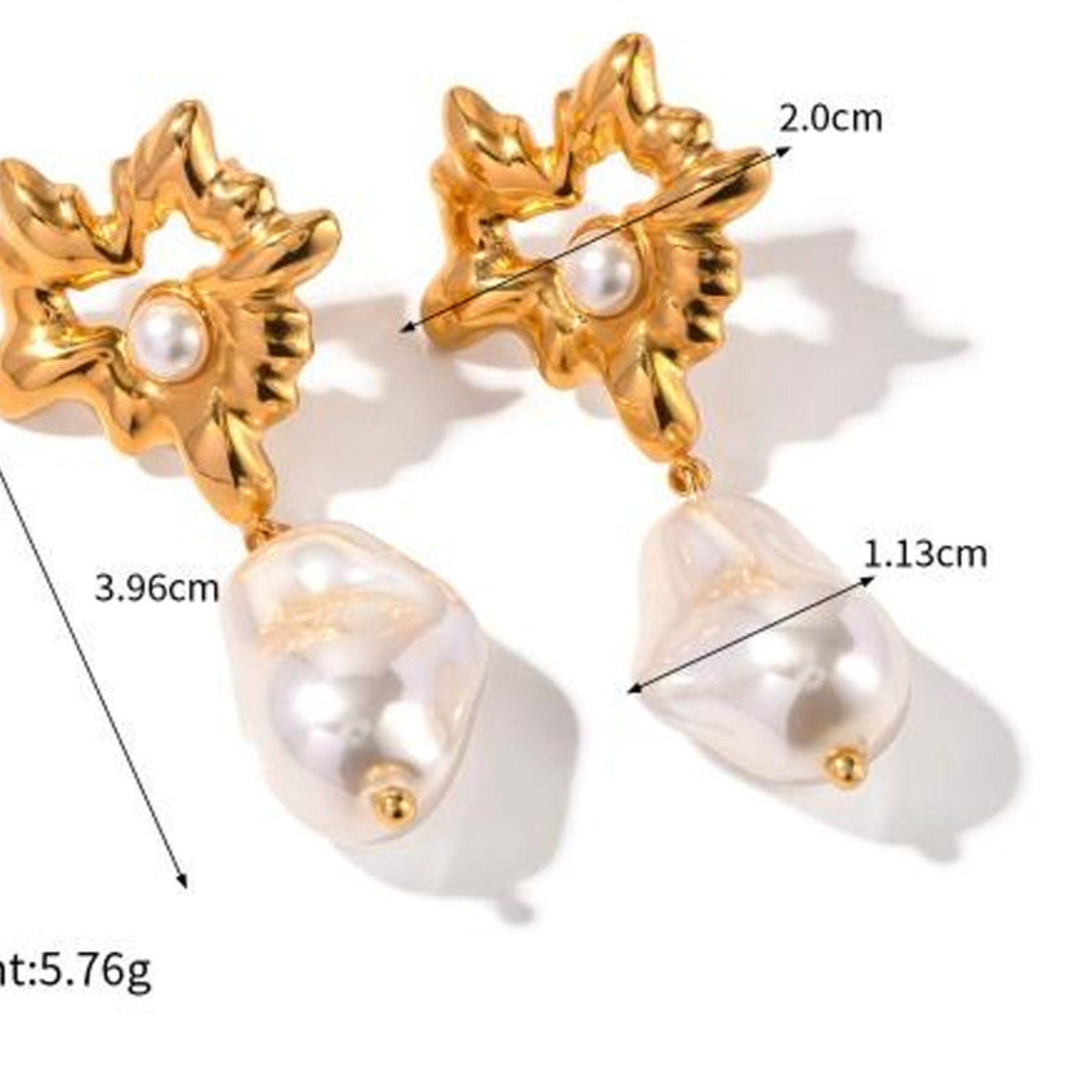 Blooming Pearl Earrings
