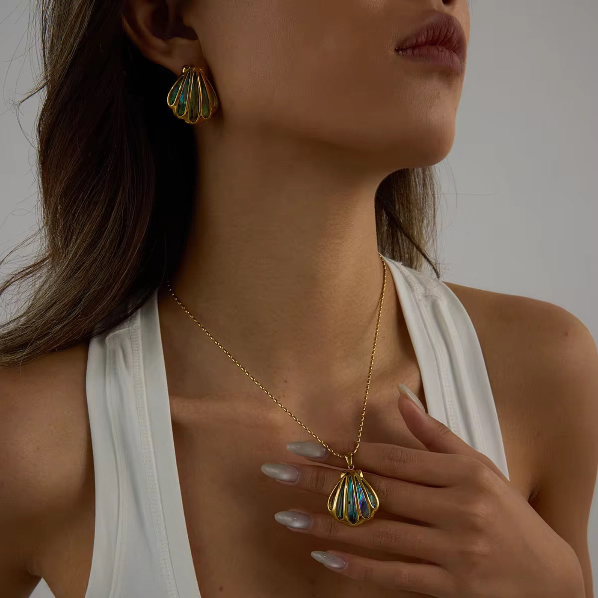 Ablone Shell Necklace