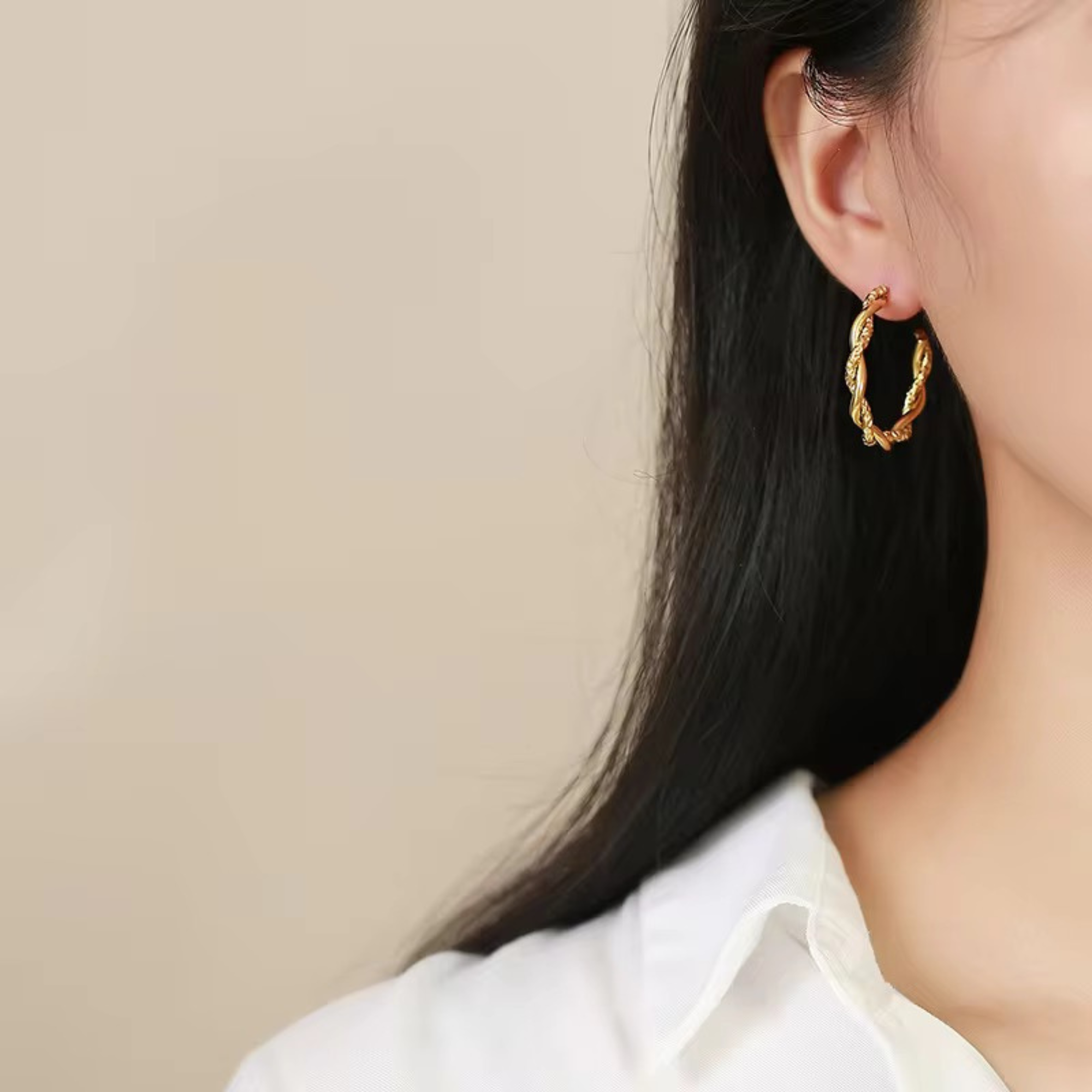 Dual Twist Hoops
