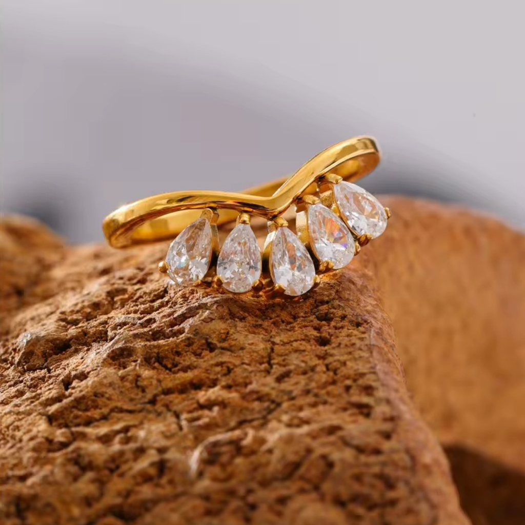 Celeste Crown Ring