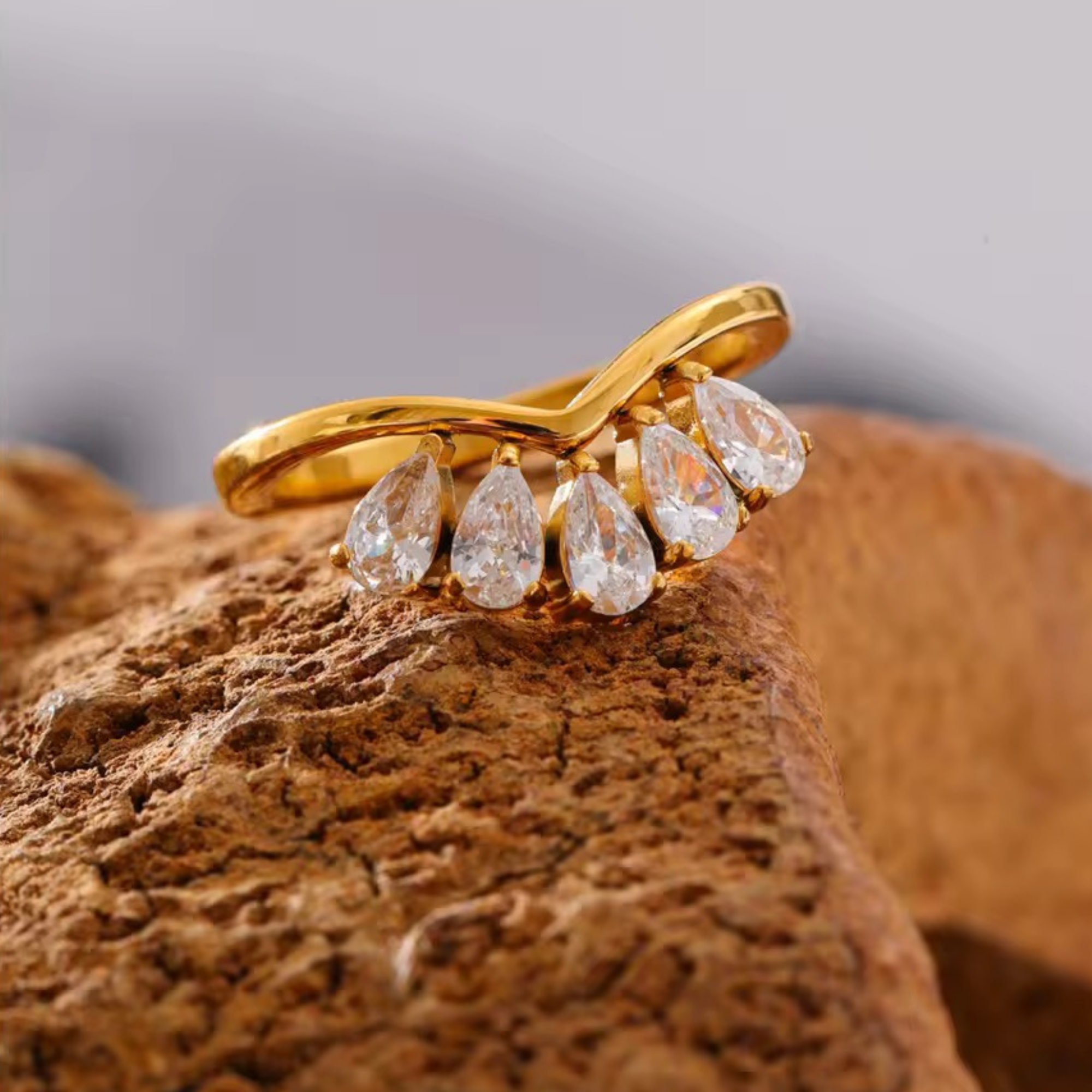 Celeste Crown Ring