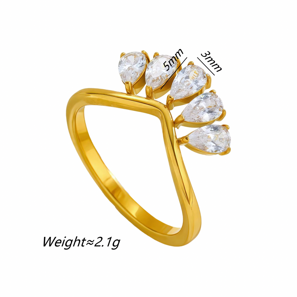 Celeste Crown Ring