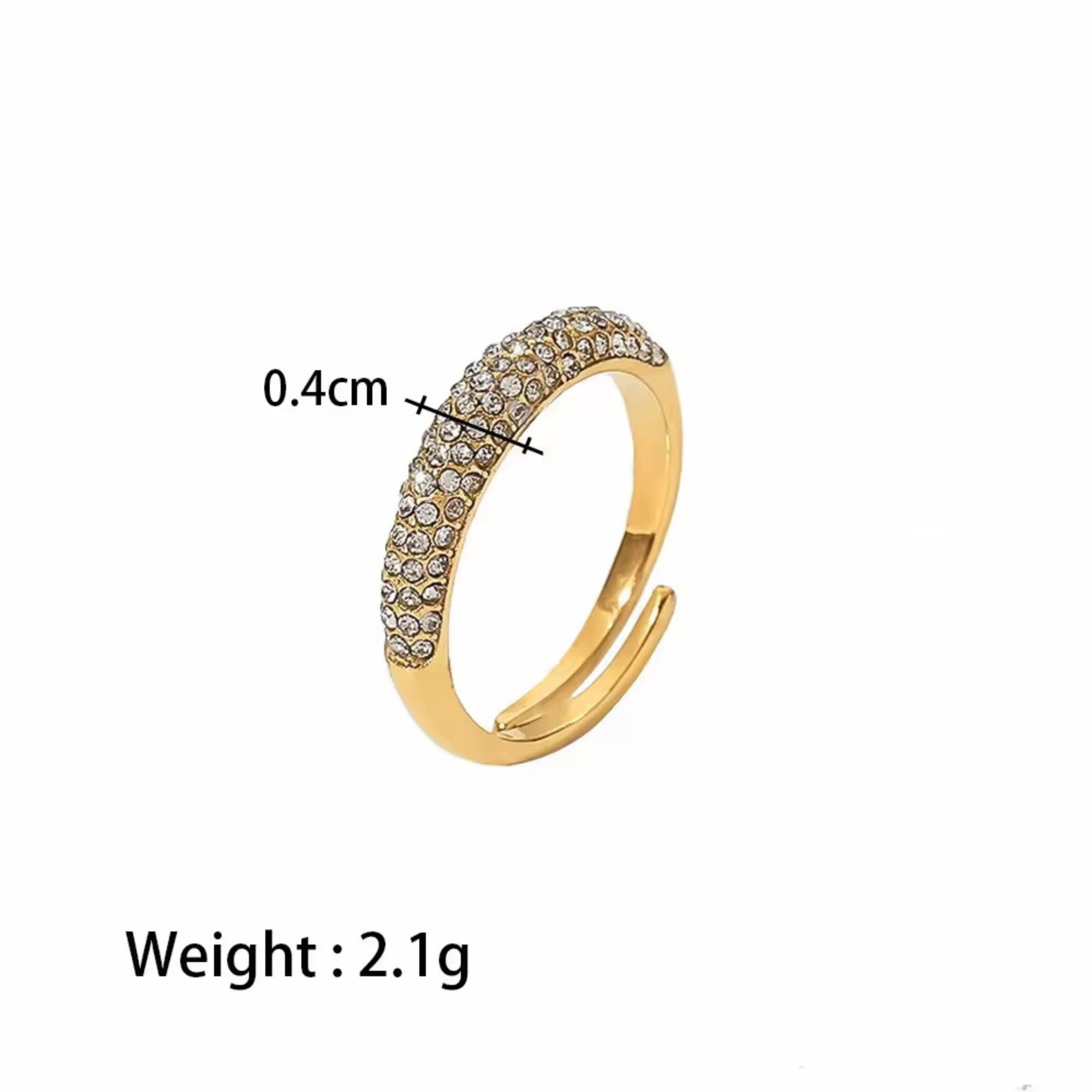 Norah Open Ended Adjustable Ring