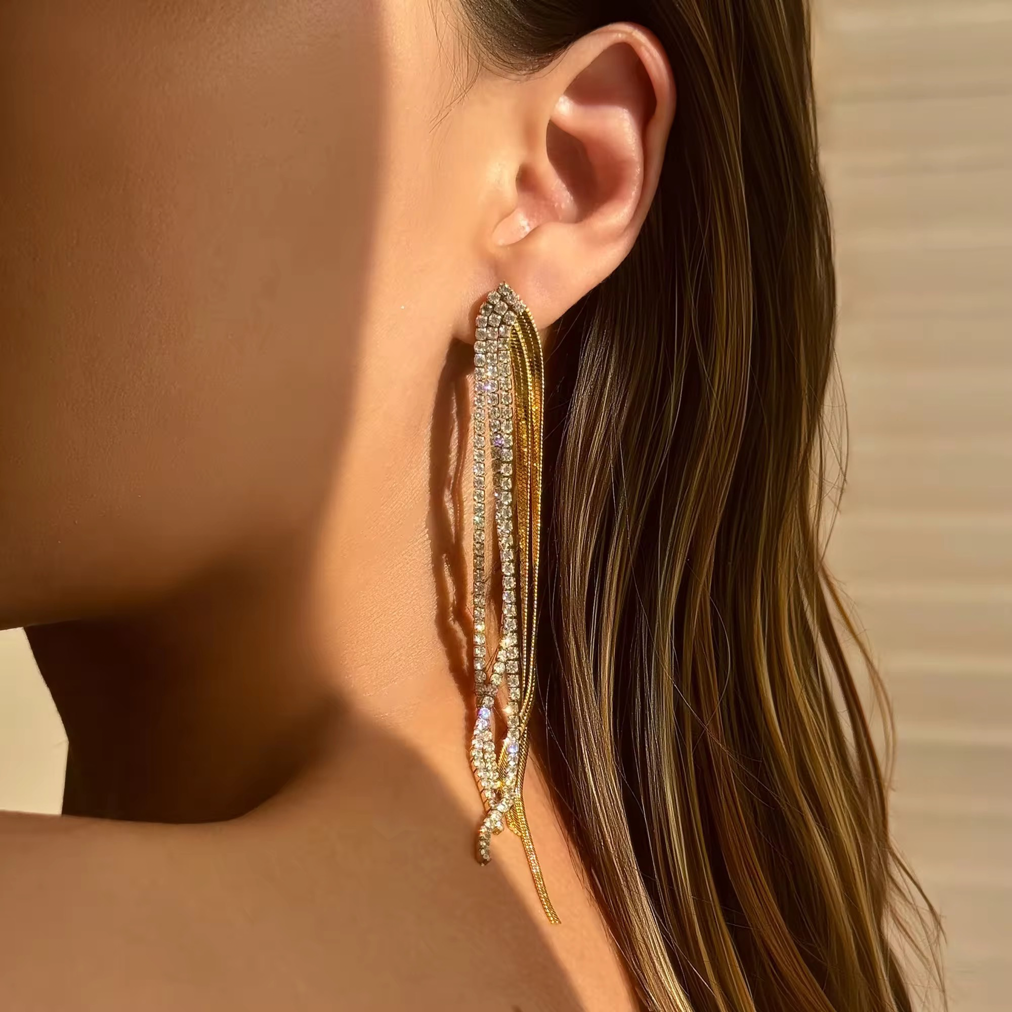 Celeste Drape Earrings