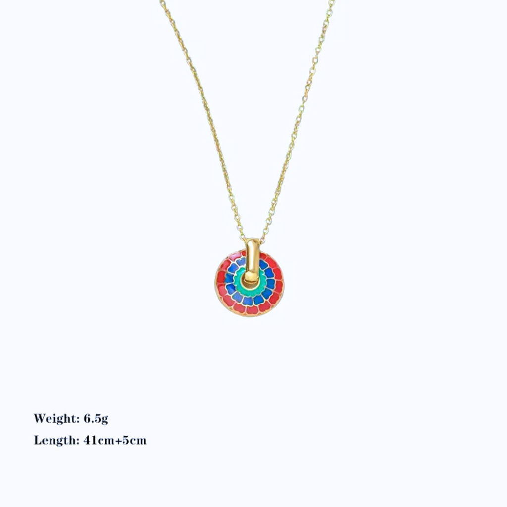 Prismora Set ( Necklace and Earrings)