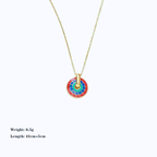 Prismora Set ( Necklace and Earrings)