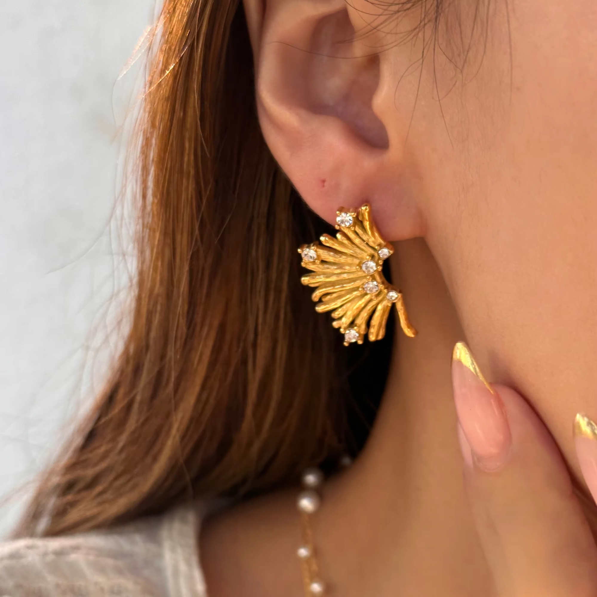 Celestial Ember Earrings