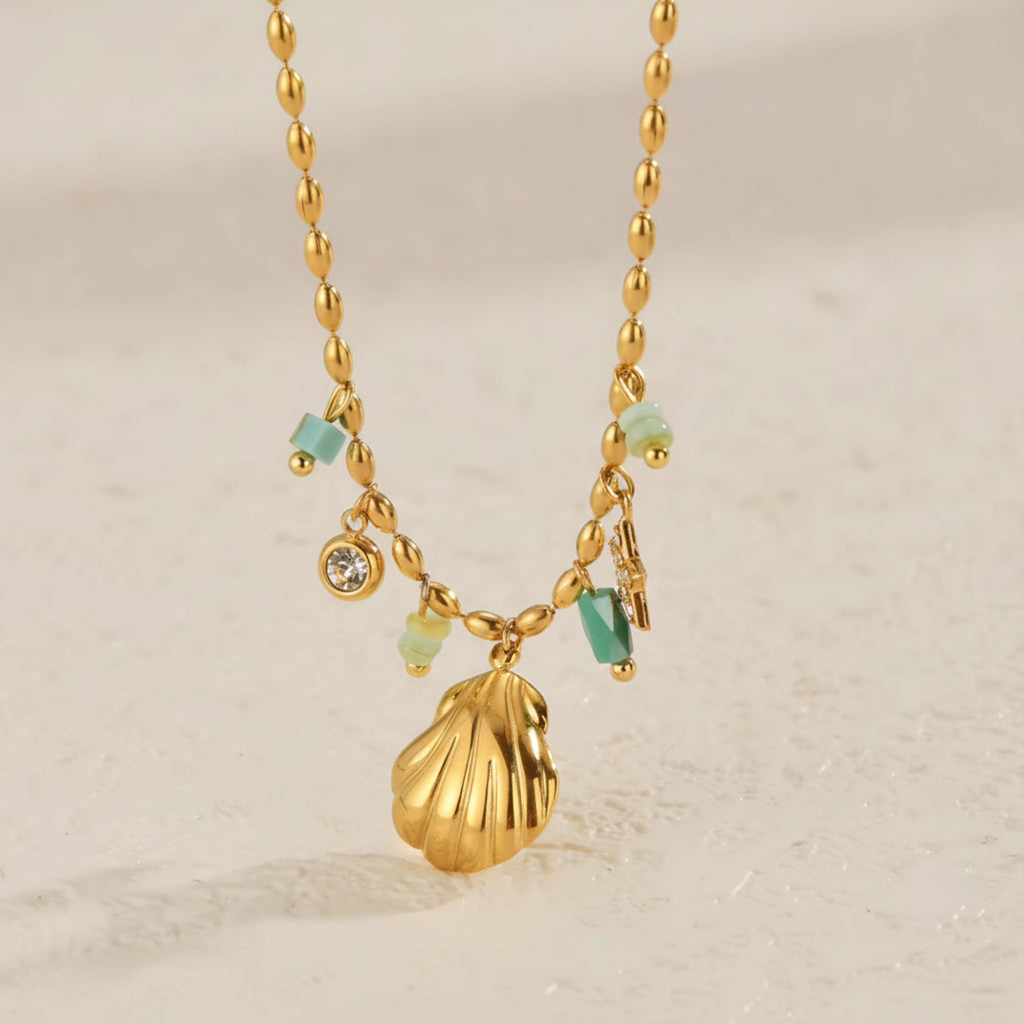 Ocean Muse Charm Necklace