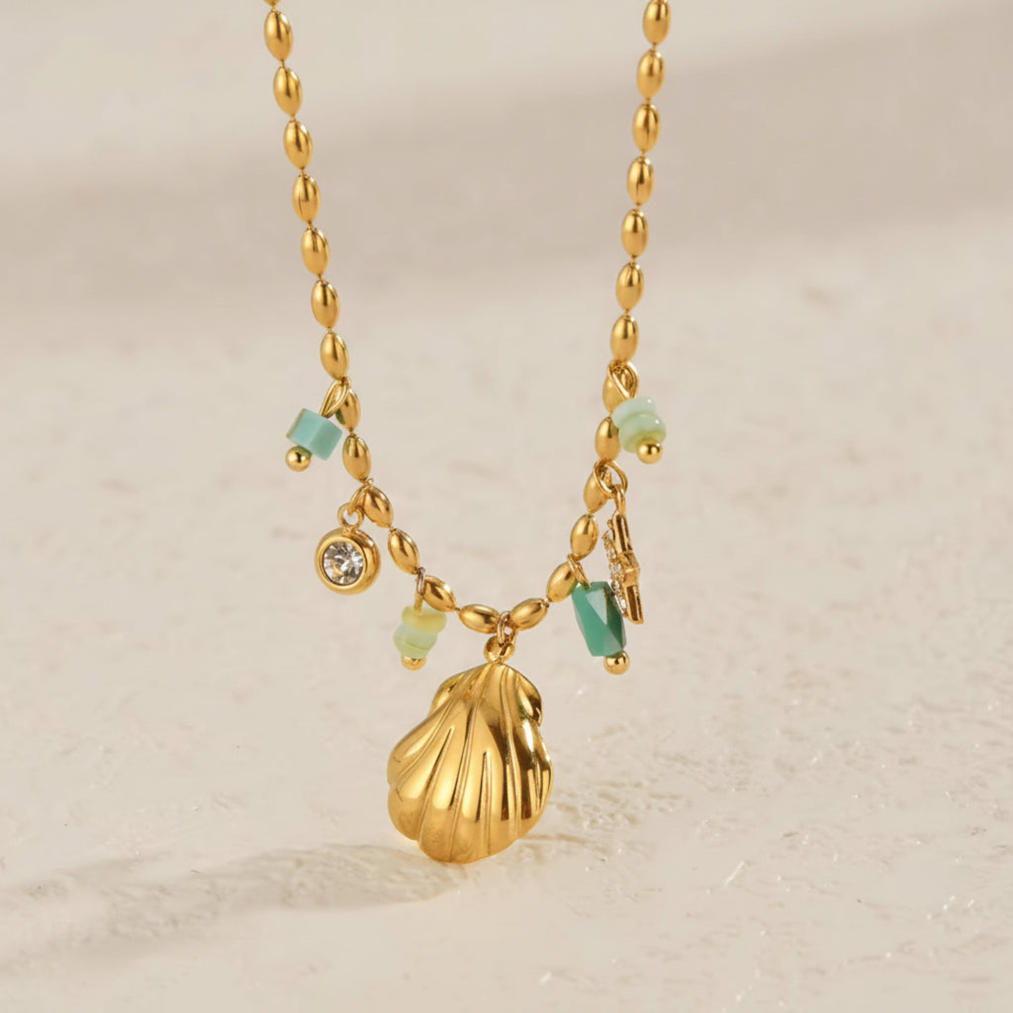 Ocean Muse Charm Necklace