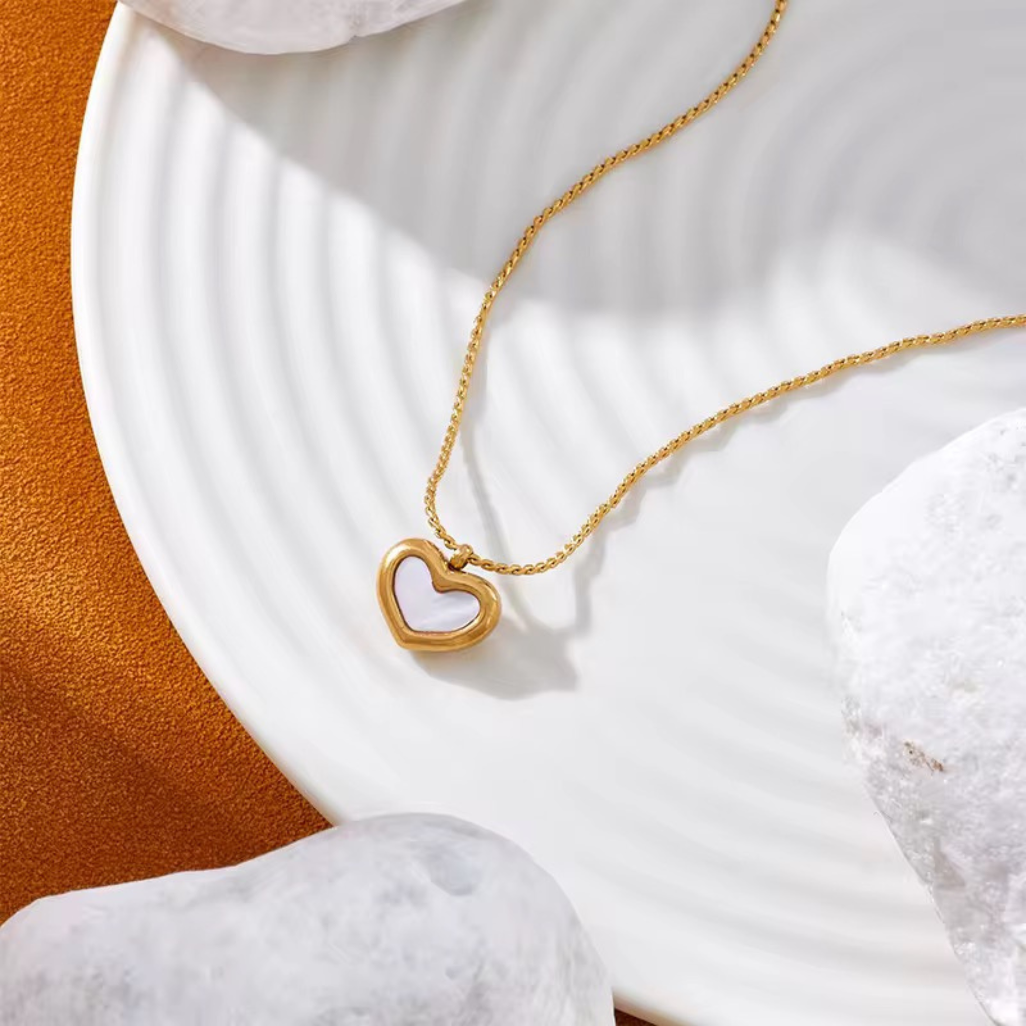 Paperclip Heart Necklace