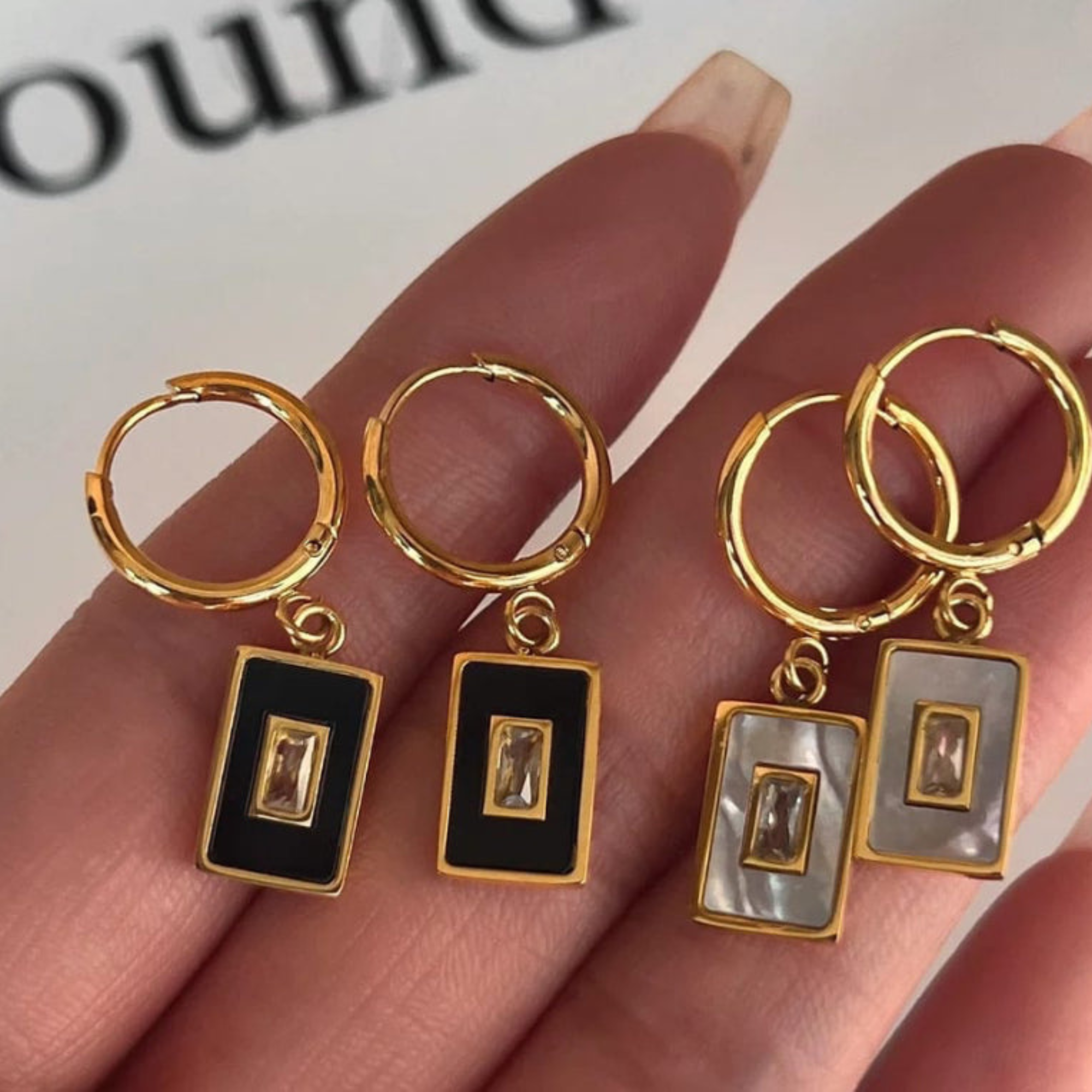 Dawn ‘n’ Dusk Drop Hoops