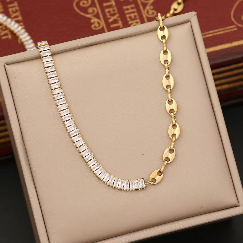 Cubella Set ( Necklace and Earrings)