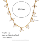 Blair Pearl Tassel Necklace