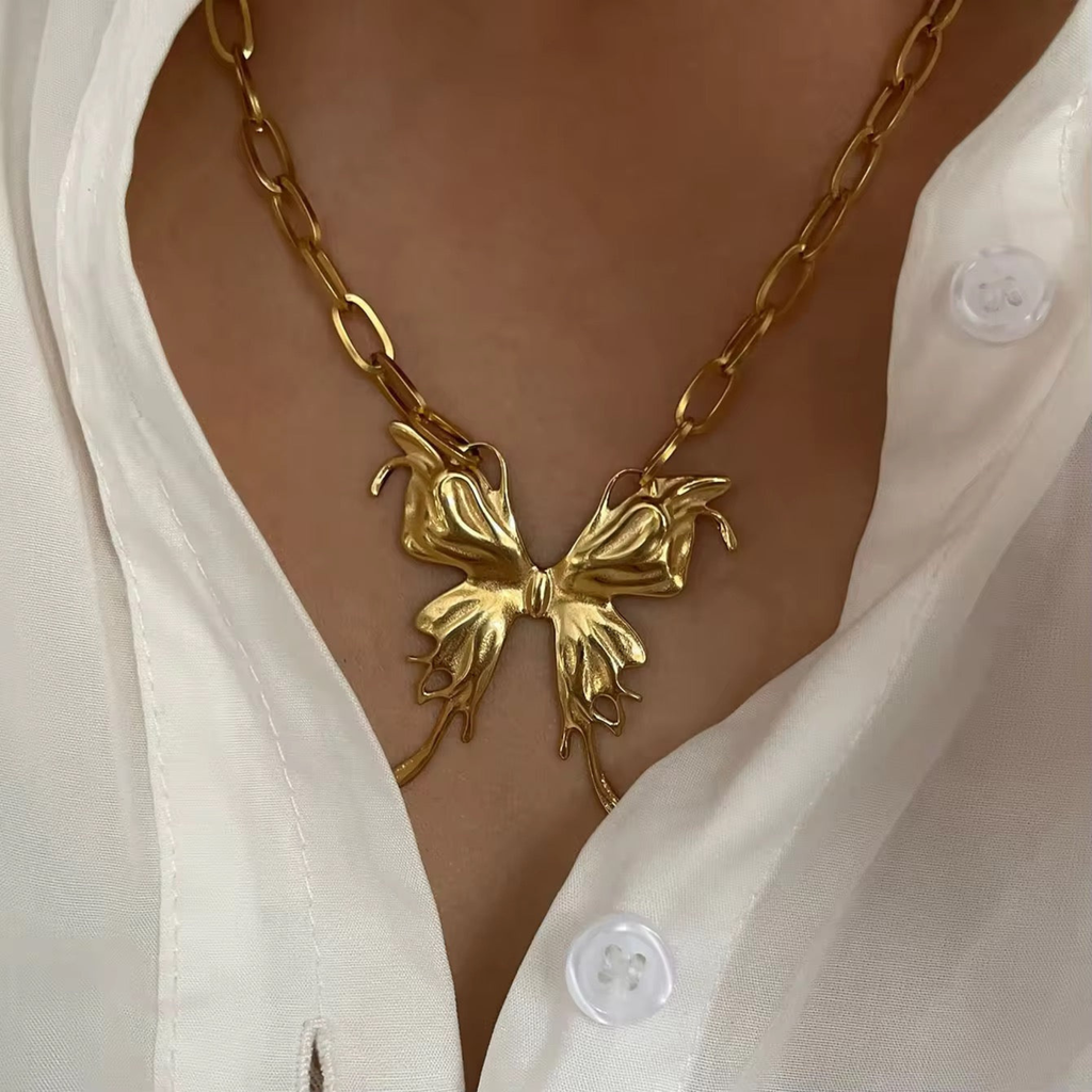 Molten Wings Necklace