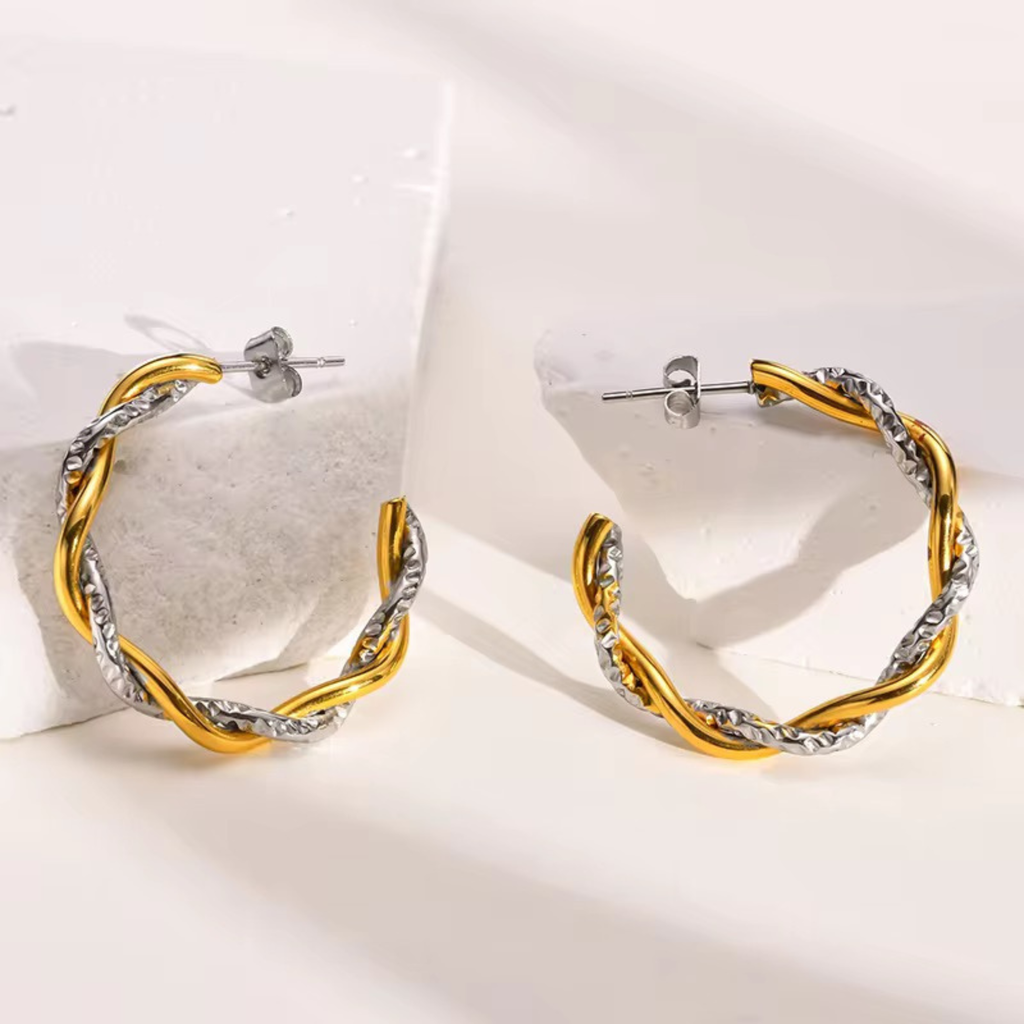 Dual Twist Hoops