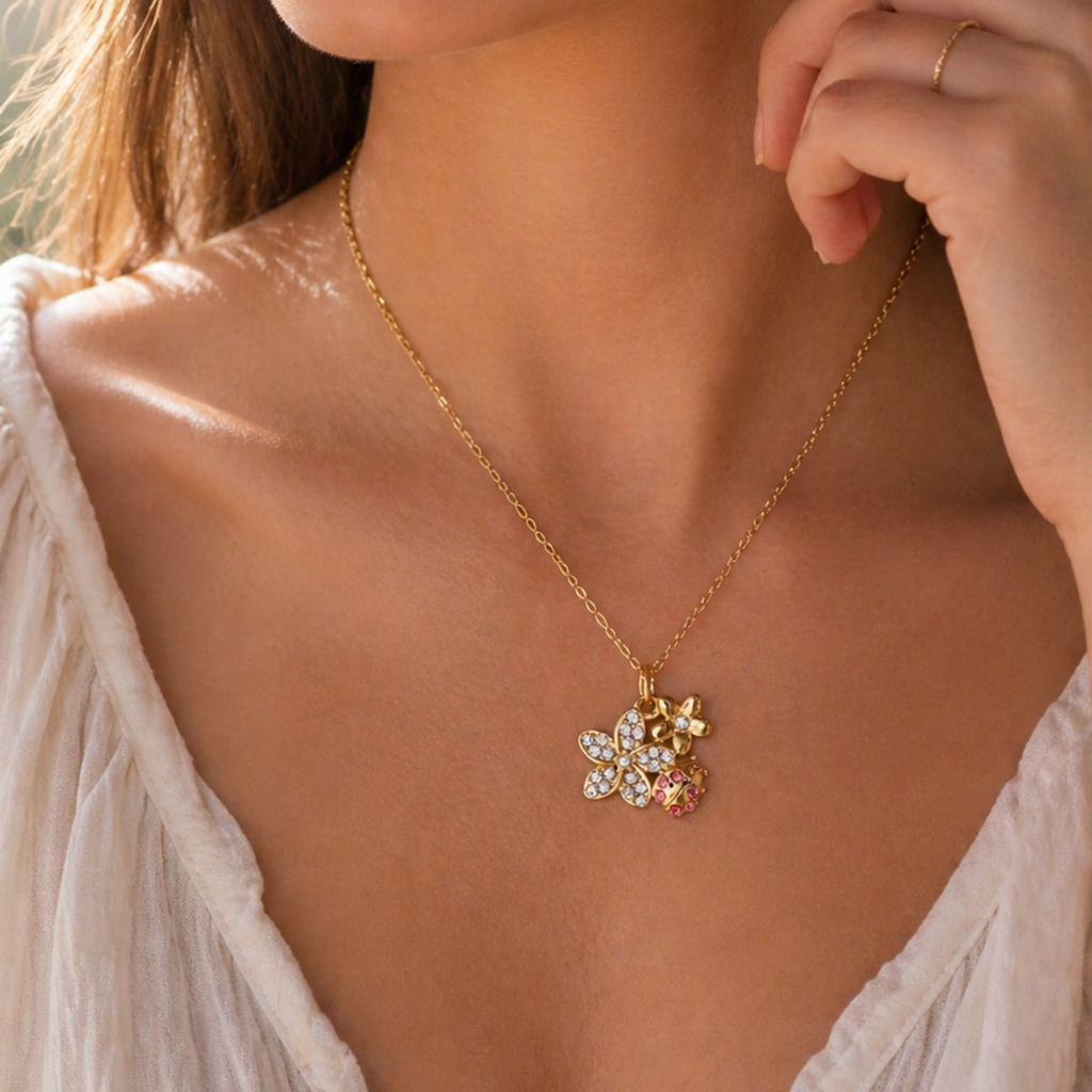 Amoura Charm Necklace