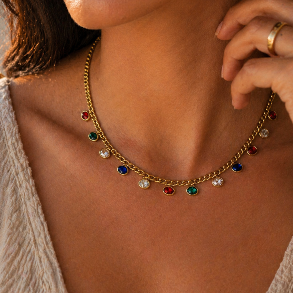 Luster Drop Necklace