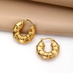 Dior Chunky Hoops