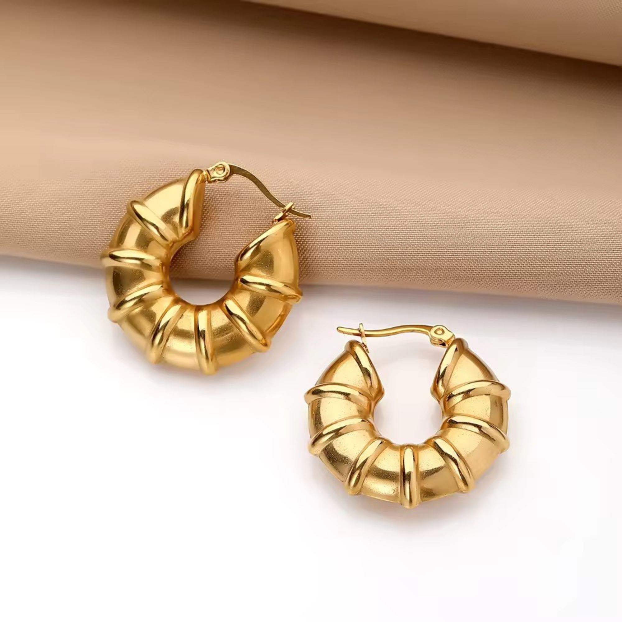 Dior Chunky Hoops