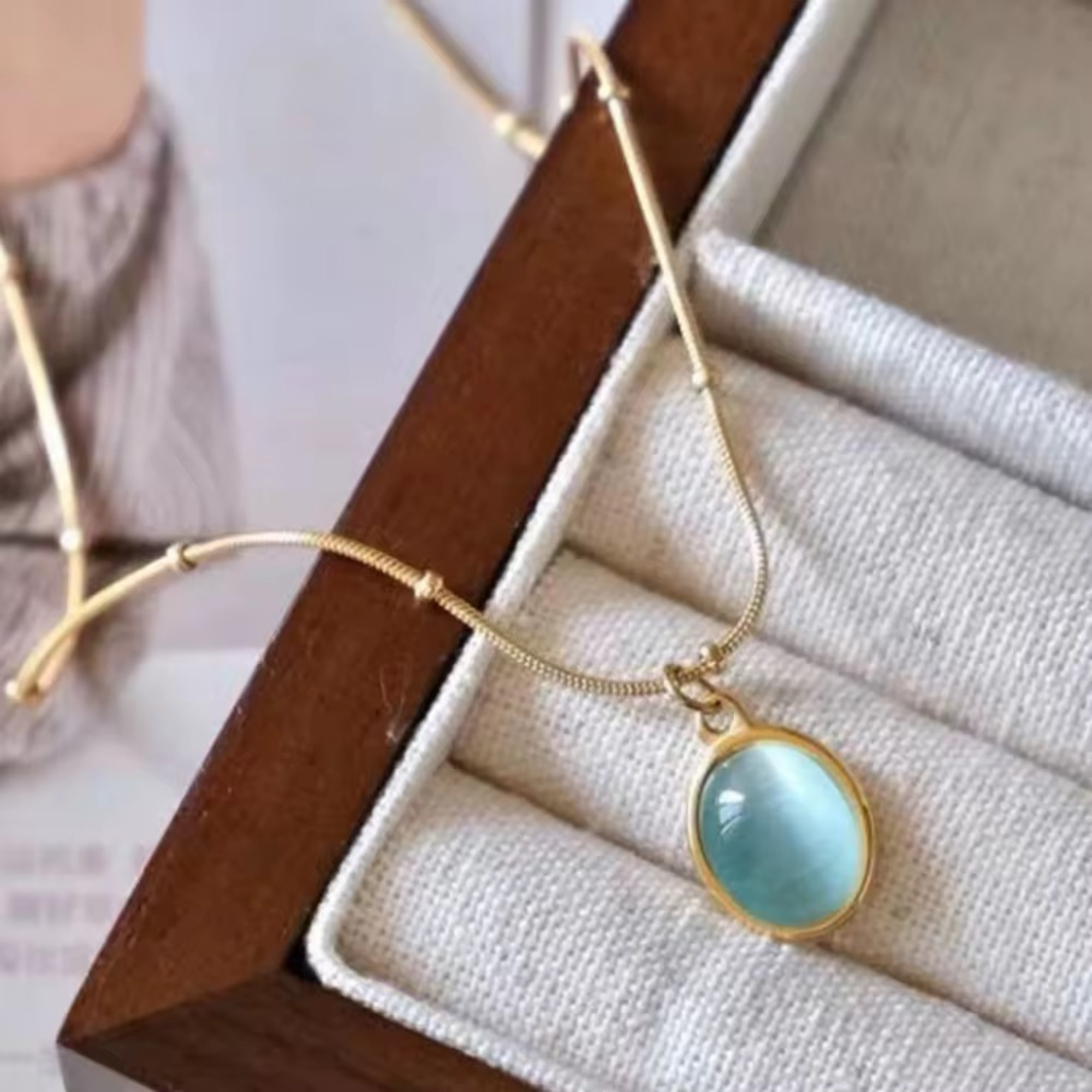 Aqua Aura Necklace