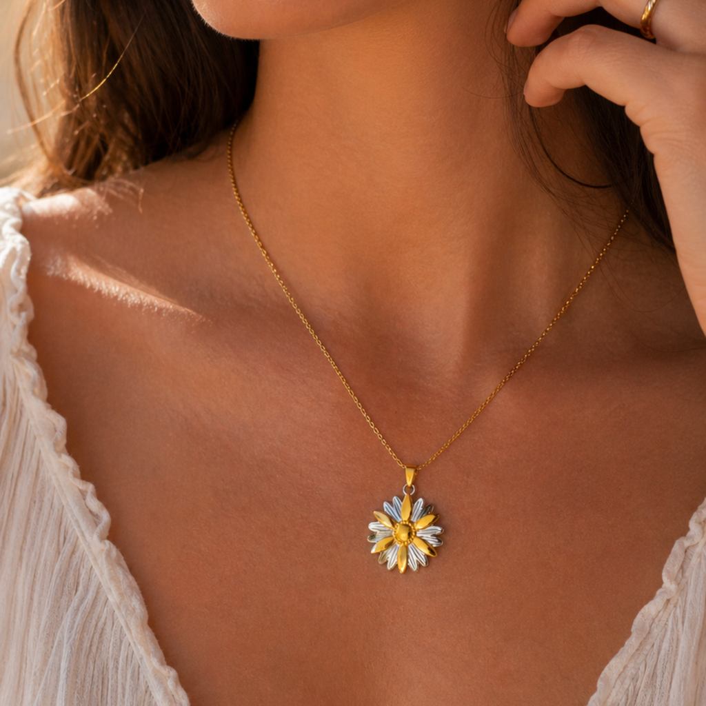 Golden Bloom Necklace