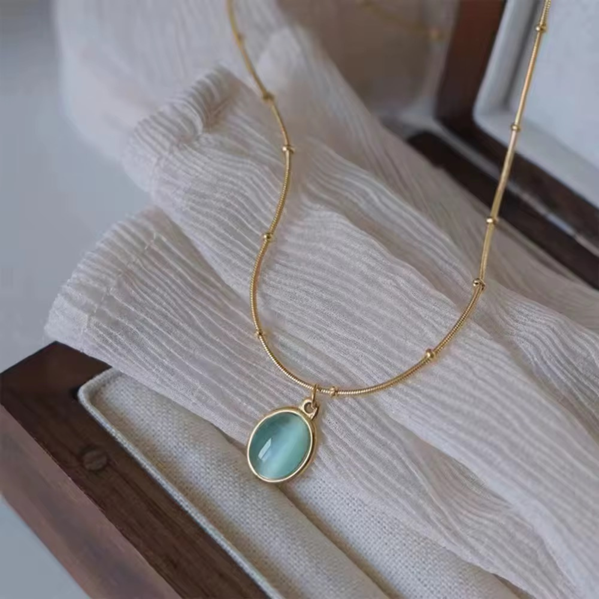 Aqua Aura Necklace