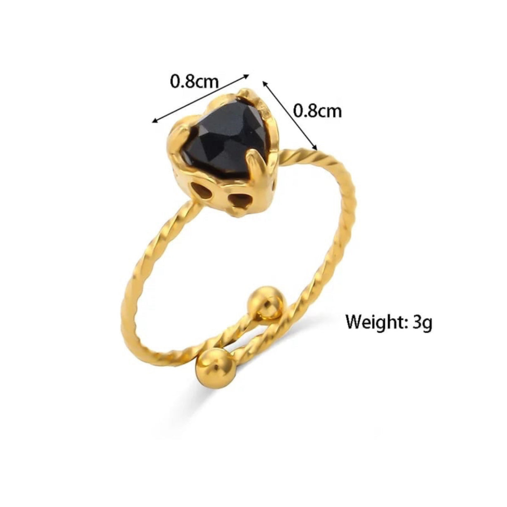 Ariel Heart Ring