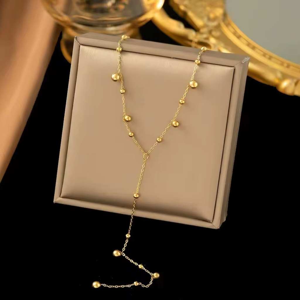 Dangling Beaded Necklace